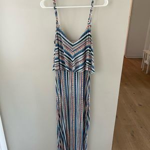 Ella Moss maxi geometric print dress